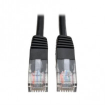 CABLE PATCH TRIPP-LITE MOLDEADO CAT5E NEGRO DE 350MHZ (RJ45 [ N002-002-BK ]