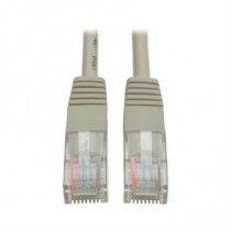 CABLE PATCH TRIPP-LITE MOLDEADO CAT5E GRIS DE 350MHZ (RJ45 M [ N002-004-GY ]