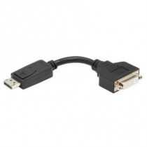 Adaptador Tripp Lite Cable DisplayPort a DVI Convertidor DP-M a DVI-I-F 15.2cm Color Negro [ P134-000 ]