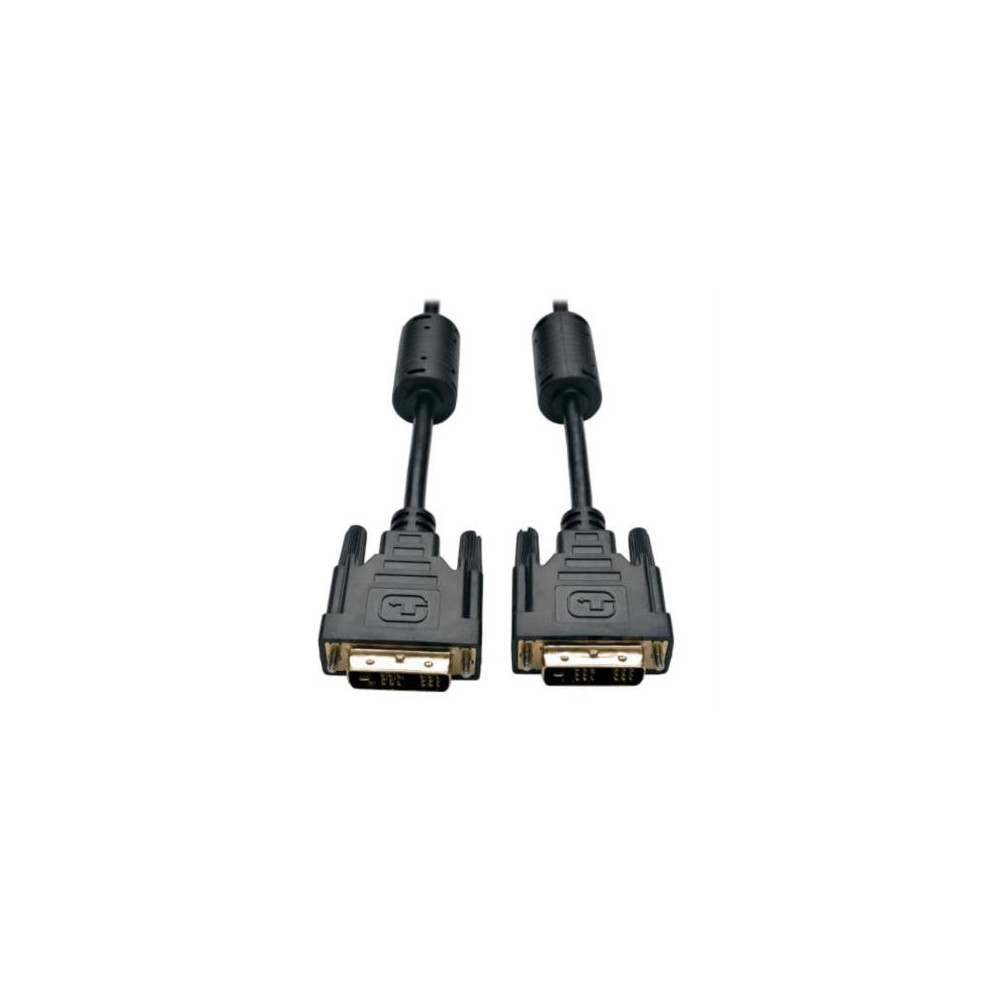 Cable Tripp Lite DVI Conexin nica para Monitor TMDS Digital DVI-D M-M 2m Color Negro [ P561-006 ]