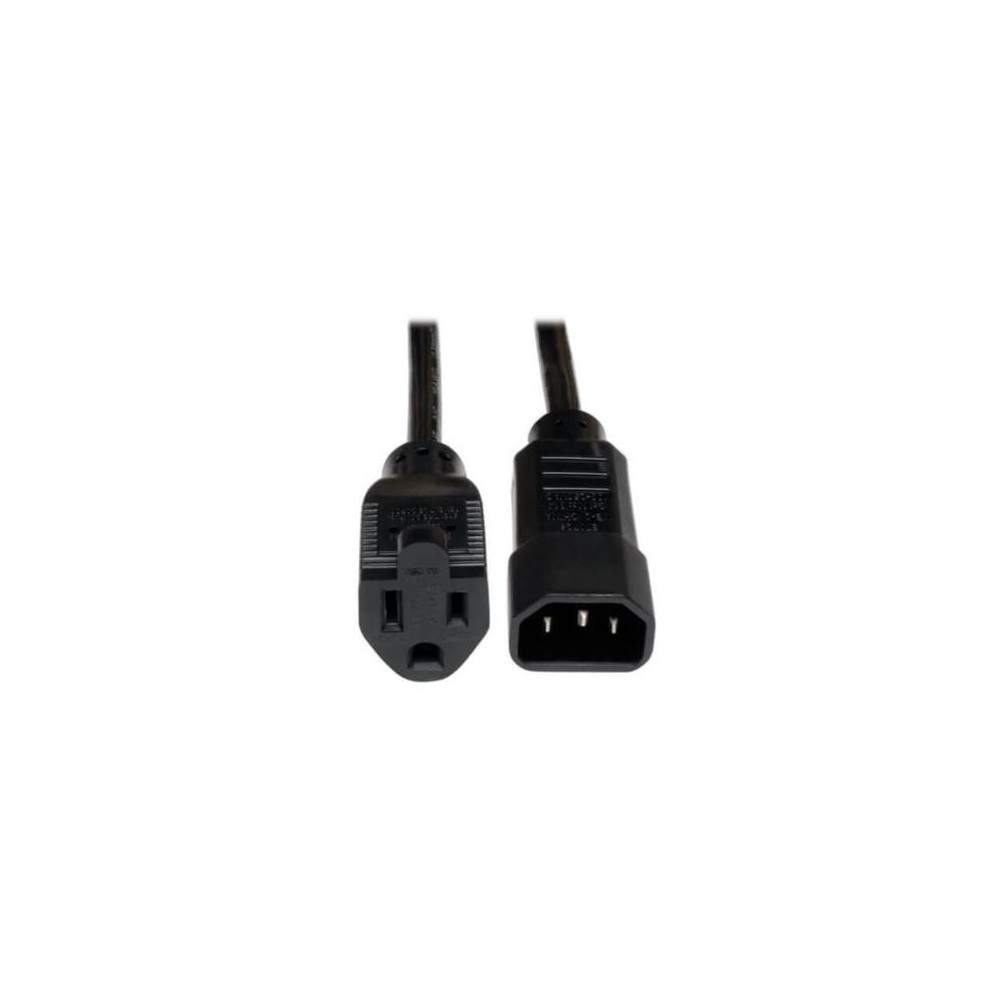 CABLE DE ALIMENTACION DE CA PARA COMPUTADORA NEMA 5-15R a C1 [ P002-001-10A ]