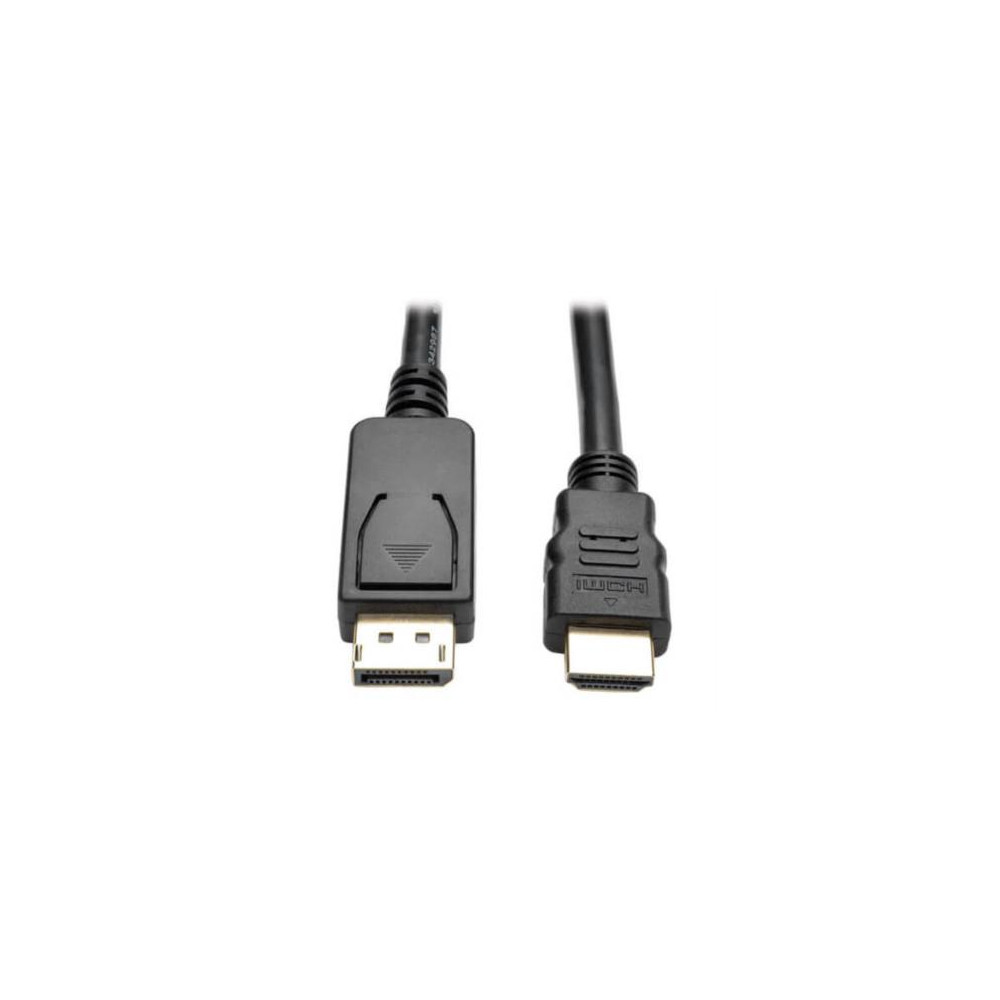 CABLE ADAPTADOR DISPLAYPORT 1.2. A HDMI DP CON SEGURO (M/M) [ P582-006-V2 ]