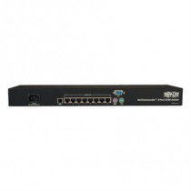 Consola Tripp Lite KVM 8 Puertos NetCommander Cat5 Instalar 1U Rack Conversin en Lnea 20kVA/18kW Aut [ B072-008-1 ]