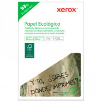 Papel Cortado Xerox Bond Ecolgico 75gr Oficio 93% Blancura (Verde) C/5000 Hojas [ 3M2012 ]