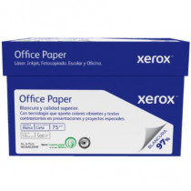 Papel Cortado Xerox Office Paper Azul Carta 75 gr 97% Blancura Caja C/5000 hojas [ 3M02040 ]