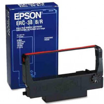 CINTA EPSON TM300 TM U370 BICOLOR [ ERC-38BR ]