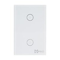 APAGADOR INTELIGENTE DE PARED // MIRATI // WIFI 2.4GHZ // 2 APAGADOR TOUCH // COMPATIBLE CON ANDROID [ M2SI1 ][ SH-7 ]