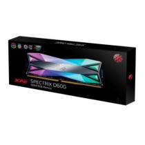 Memoria Ram Adata Spectrix XPG D60G 8GB DDR4 3200MHz RGB Disipador Titanio [ AX4U32008G16A-ST60 ]