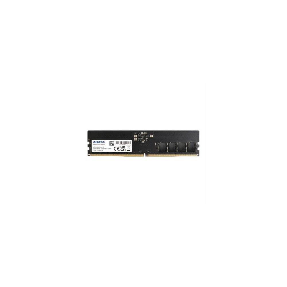Memoria Ram Adata 16GB DDR5-4800Mhz U-DIMM Color Negro [ AD5U480016G-S ]