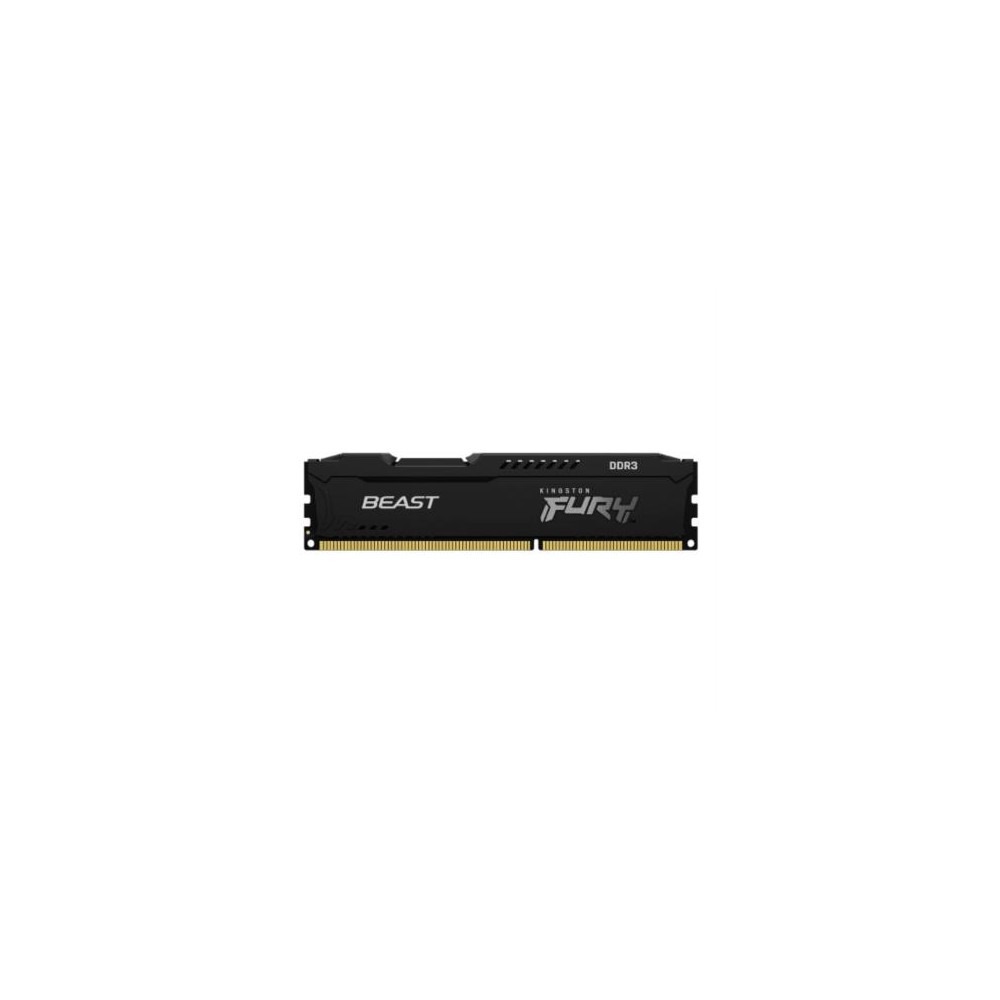 Memoria Ram Kingston Fury Beast Black 4 GB 1600MHz DDR3 CL10 DIMM [ KF316C10BB4 ]