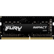 Memoria Ram Kingston FURY Impact 8GB 3200MHz DDR4 CL SODIMM Color Negro [ KF432S20IB8 ]